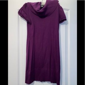 Sweater Project Long Turtleneck shortsleeved dress